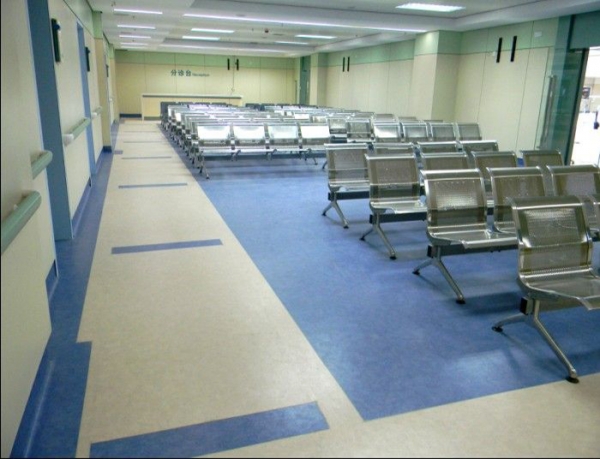 重庆医院抗菌防滑pvc地板