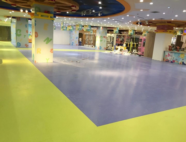 商场儿童pvc地板