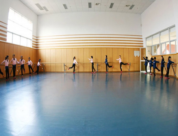 万州学校舞蹈室PVC地胶