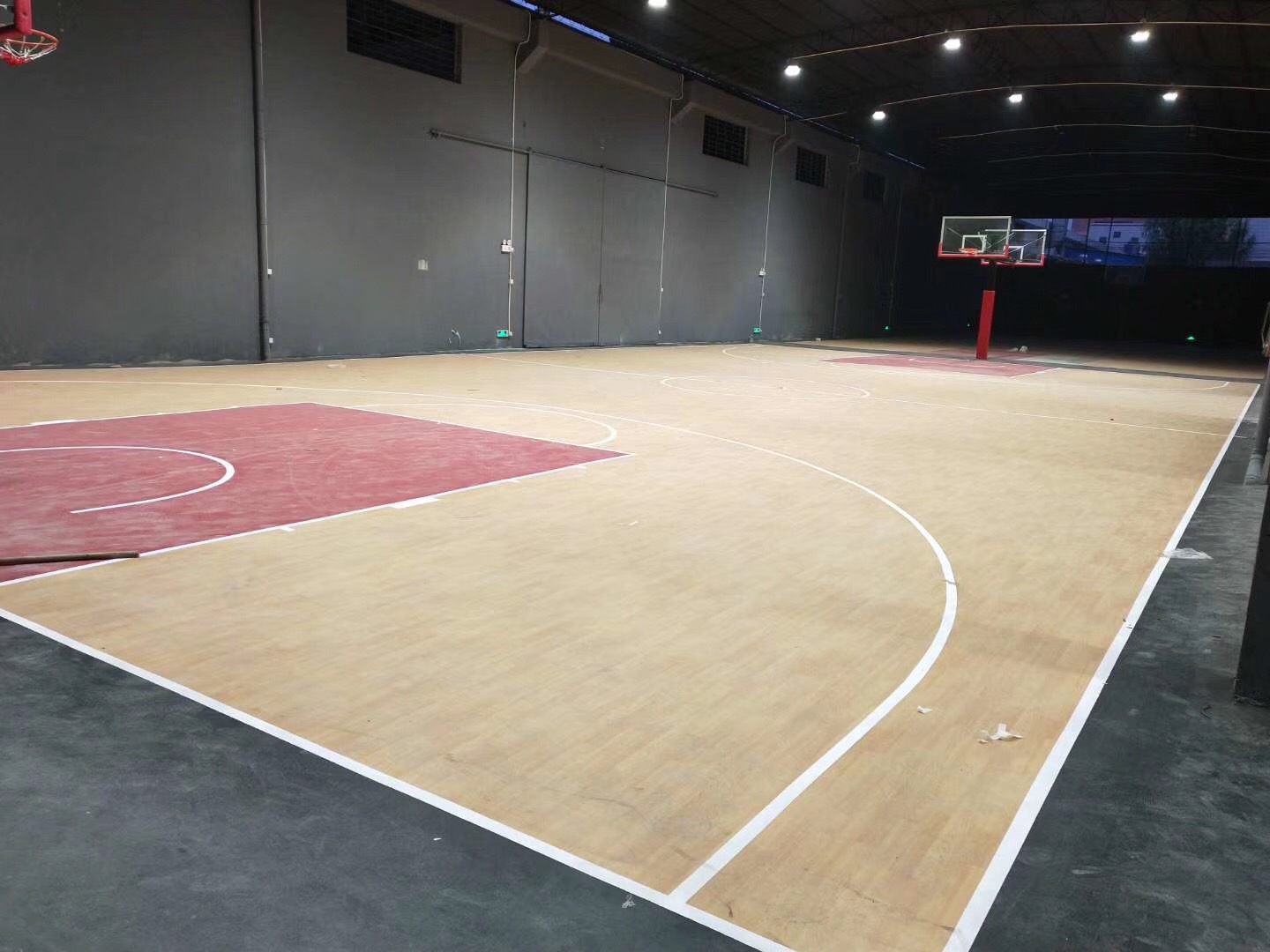 重庆篮球场搭建划线